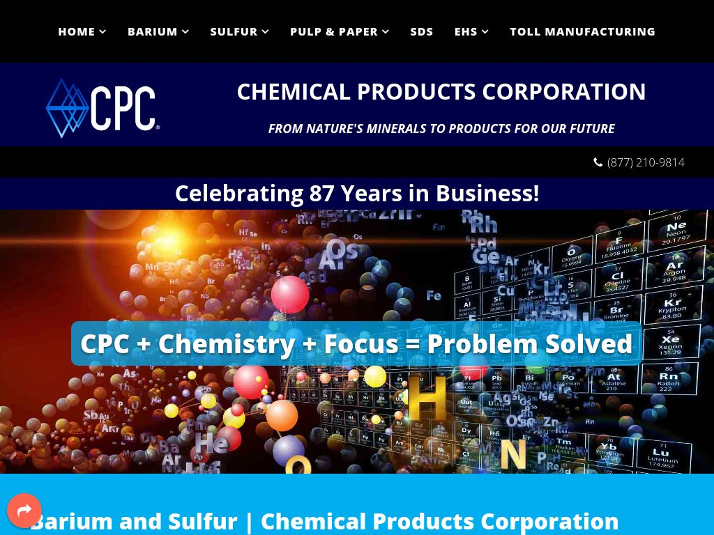 Chemical Products Corp